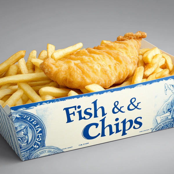 Fish and Chips Box
